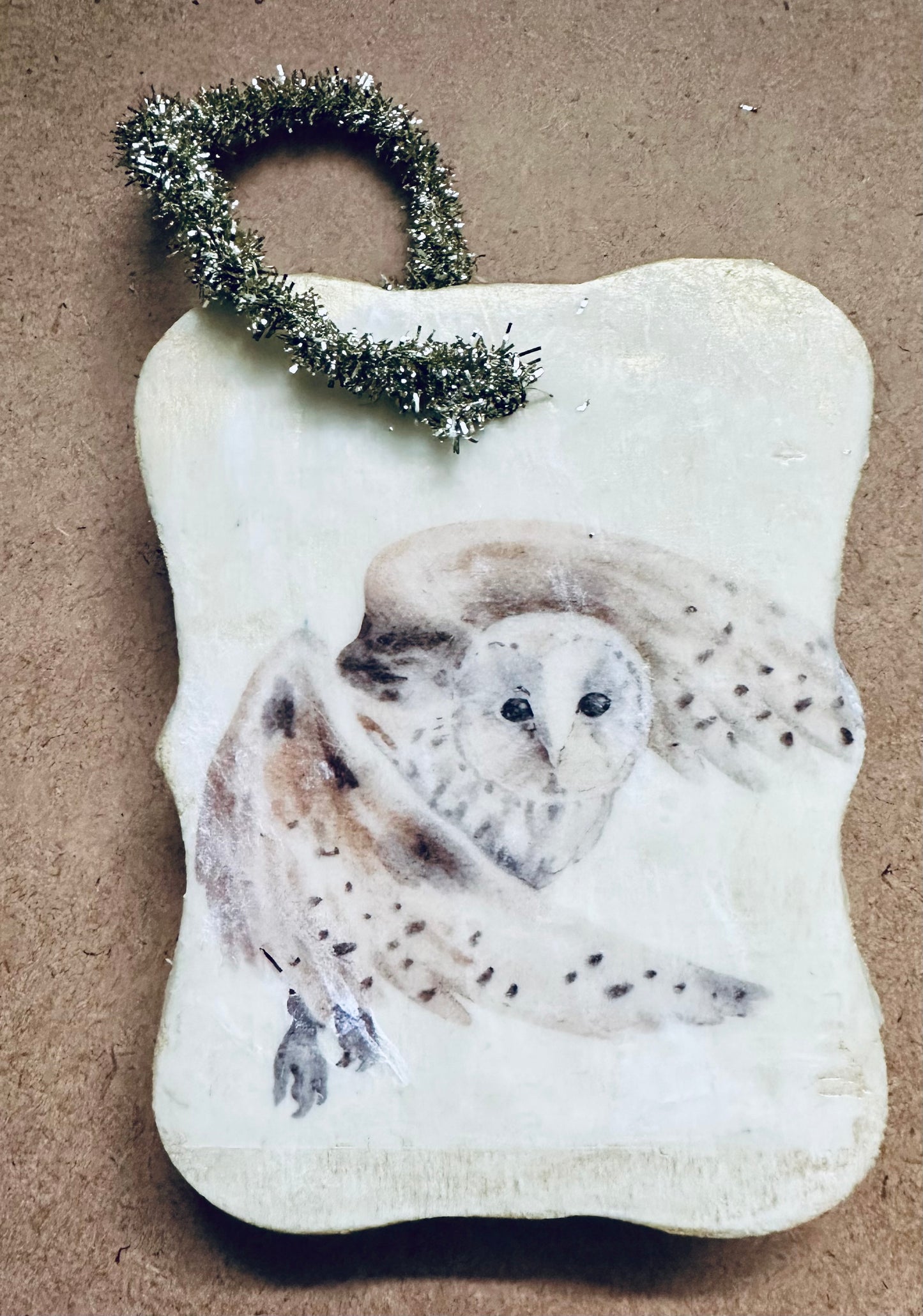 Golden Owl Christmas Ornament Mini Workshop - Download Now