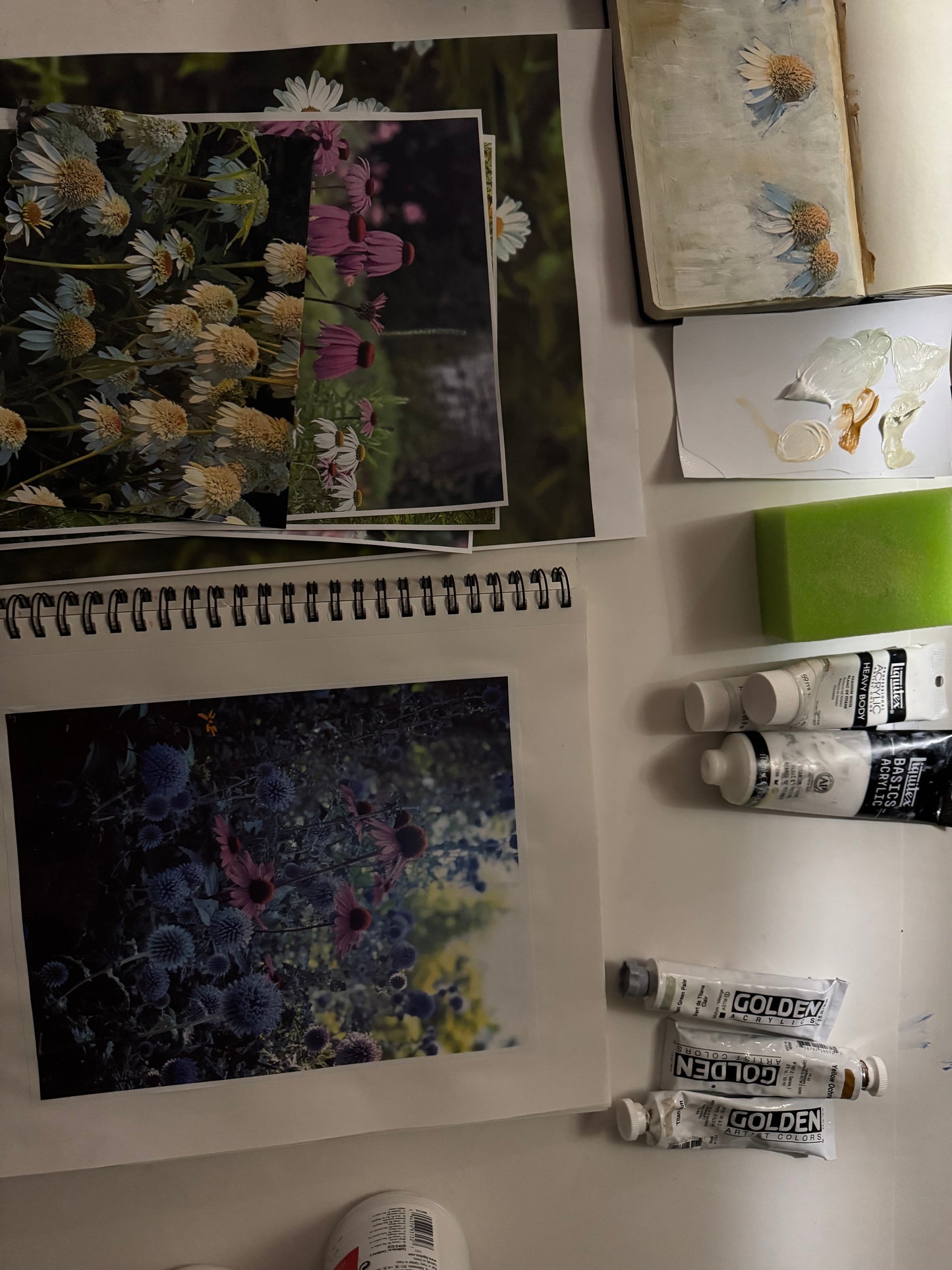 Flowers Deconstructed: Abstract Florals with Paint
