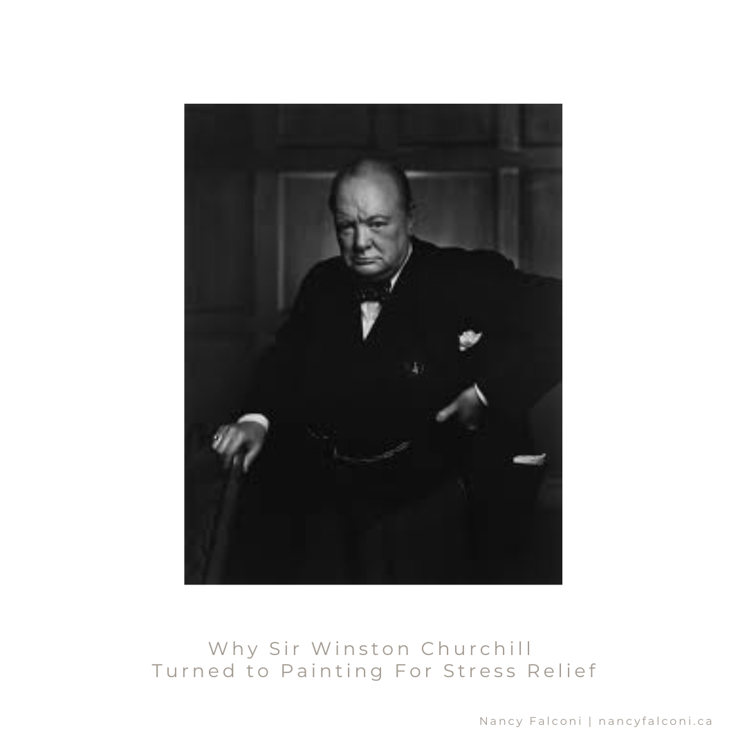 Why Winston Churchill Turned to Painting for Stress Relief