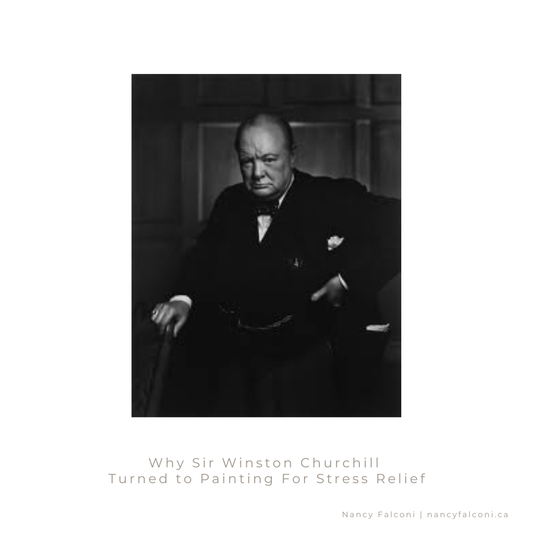 Why Winston Churchill Turned to Painting for Stress Relief