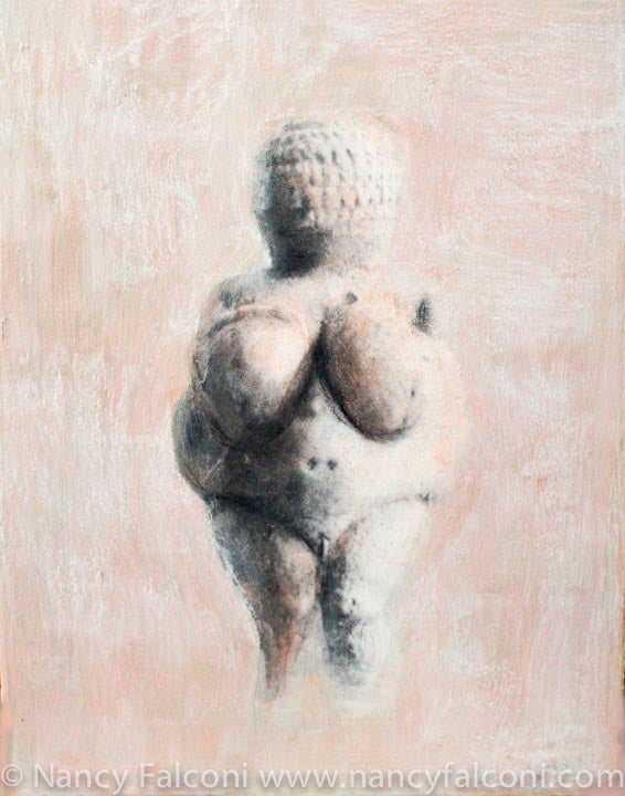 Printable Art by Nancy Falconi - Venus of of Willendorf